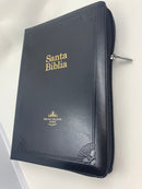 Bíblia de estudio arcoíris reina valera  1960 simil piel negro índice