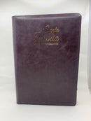 Bíblia letra súper gigante 19 puntos Reina Valera 1960 cierre marrón índice