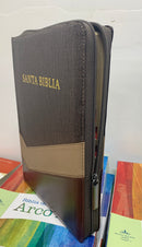 Bíblia de letra gigante reina Valera 1960 cierre índice simipiel concordancia 14 puntos