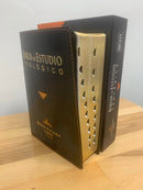 Bíblia de estudio teológico Riena Valera 1960 con índice imitación de piel