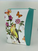 Bíblia letra grande portátil reina Valera 1960 cierre mariposa turquesa índice 11 puntos