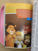 BIBLIA MI GRAN VIAJE LETRA GRANDE  PARA NIÑAS REINA VALERA 1960 ROSA CIERRE