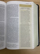 BIBLIA DE ESTUDIO TEMATICA LETRA GRANDE  NBLA SEMIPIEL NEGRO MIGUEL NUNEZ