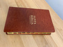 Biblia Letra Grande RV1960 imit. piel café con índice 12 puntos