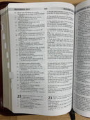 Biblia Bilingue RVR1960/ King James Simil Piel MARRÓN CO ÍNDICE TAMANO PERSONAL