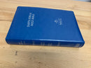 BIBLIA BILINGUE/BILINGUAL BIBLE/RVR1960/KJV CIERRE INDICE TAMANO MANUAL AZUL MARINO