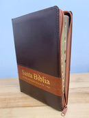 BIBLIA LETRA SUPER GIGANTE 19 PUNTOS REINA VAL1960 MARRON CIERRE e INDEX