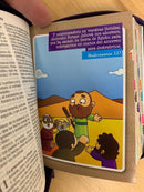 Biblia para Ninas Cierre Mi Gran Viaje Ilustrada Reina Valera 1960 rosa indice